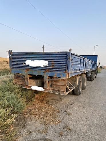 tra: Yük yarımqoşqu – bortlu, 3 oxlu. Maz qoşqusudur - Konstruksiya — 4
