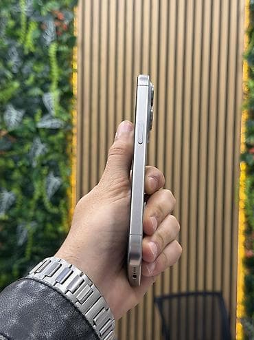 12 iphone: IPhone 15 Pro, 128 GB, Gümüşü, Face ID — 3
