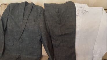 kişi ucun klassik qara kostyum: 13 -14 yaşa uyğundur yaxşı vəziyyətdədir az geyinilib balaca olduğu — 4