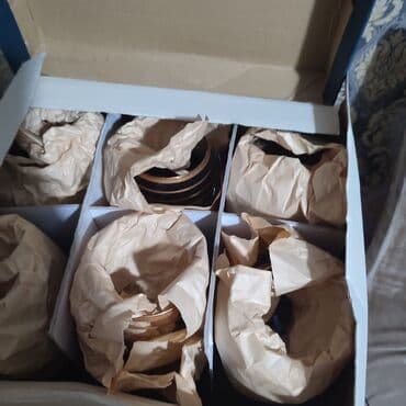 Qədəhlər, rəng - Qara, Şüşə, İtaliya — 4