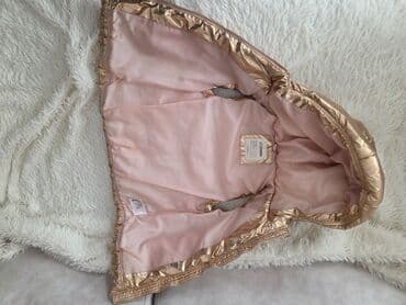 детские вещи из плюшевой пряжи: Uşaq üçün iki ədəd qalın qış üst geyimi dəsti. 1) H&M brendi, ağ — 4