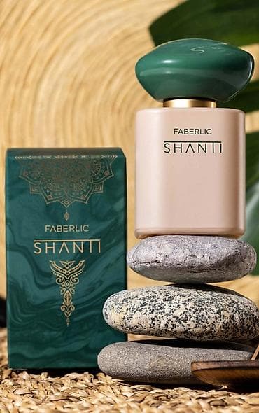 Faberlic SHANTI – aromaterapiyadan ilham alan zərif ətir. Zümrüd-yaşıl