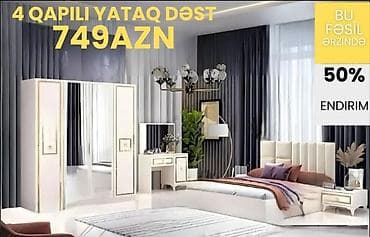 Ev və bağ: İkinəfərlik çarpayı, Dolab, Termo, 2 tumba, Azərbaycan, Yeni — 1