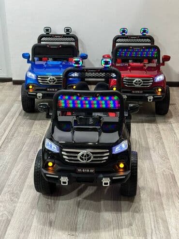 ucuz uşaq maşınları: Tayota dözülməzliyi ilə bütün markalara numunədir ) Uşaqlar üçün jeep — 4
