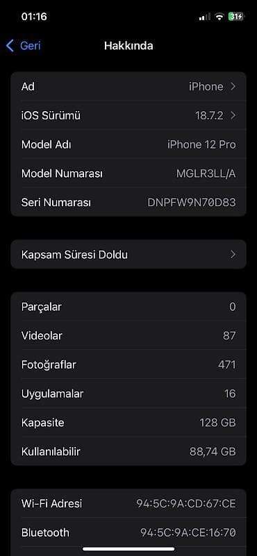 ucuz playstation 3: IPhone 12 Pro, 128 GB, Pacific Blue, Face ID — 8