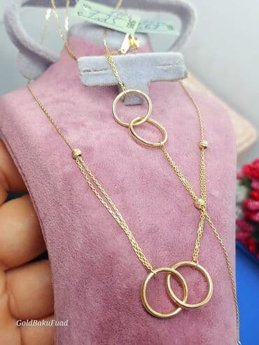 gumuşun qiymeti 2022: Dəstə daxildir: Bilərzik, Boyunbağı, Pandora, Sarı qızıl, 585 Əyar, 278 g — 3