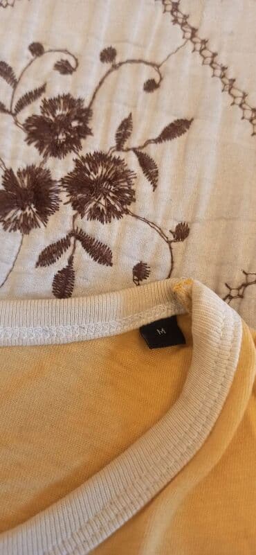 зеленые мужские спортивные костюмы: Мужская футболка, Joma, M, цвет - Желтый — 2