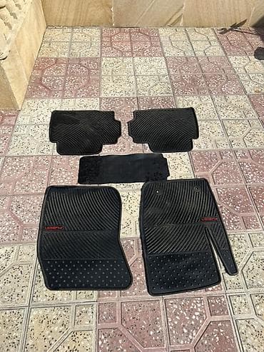 disk teker satisi: Məhsul: Avtomobil üçün rezin ayaqaltılar dəsti - Komplekt: 5 parça (2 — 1