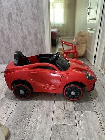 elekt: Uşaq üçün elektrikli oyuncağ avtomobil - Rəng: qırmızı, sport — 2