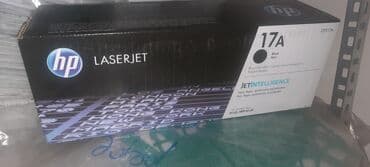набор для рисования бишкек: HP LaserJet orijinal sərfiyyat materialları - HP 17A Qara Toner — 1