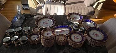 Asia: Обеденный набор, цвет - Синий, Фарфор — 1