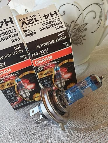 toyota universal: OSRAM Night Breaker 200 H4 avtomobil lampaları - Tip: H4 halogen far — 4