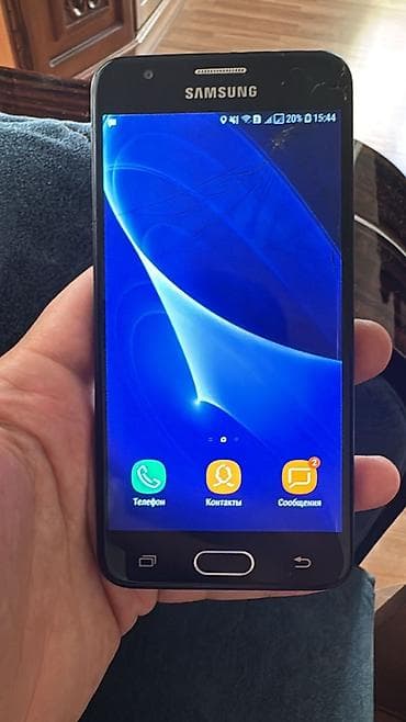 nokia e 72: Samsung Galaxy J5 Prime, 16 GB, rəng - Qara, Qırıq — 1