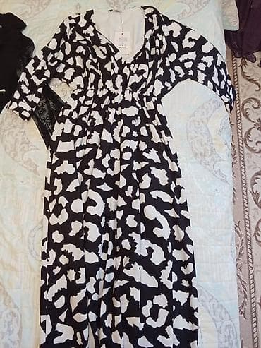 uzun yupqa: Gündəlik don, Maksi, Bershka, XL — 1