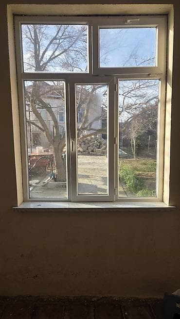su cəni gəncə: PVC plastik pəncərə dəsti 4 eded penceredi hamisinin olcusu eynidi — 2