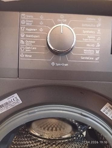 Beko qabaqdan yüklənən paltaryuyan maşın - Tutum: 8 kq - Fırlanma — 4