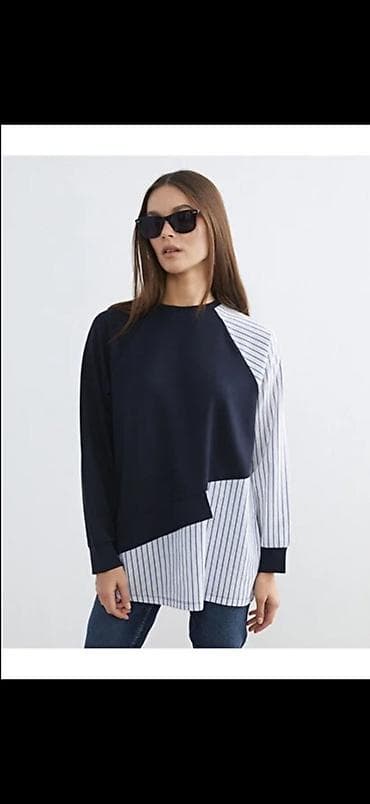 Личные вещи: Толстовка, Lc Waikiki, M, L, XL, цвет - Синий — 4