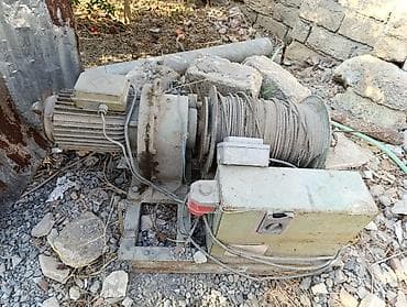 acar az: Elektrikli troslu vinç (stasionar) - Güclü elektrik mühərriki və — 2