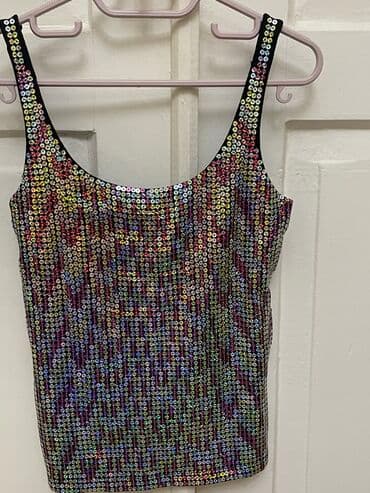 женские серые футболки: Вечерний топ — 1