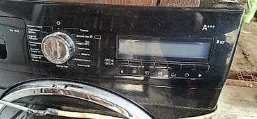 Paltar tikişi: A+++ enerji sinifli 8 kq tutumlu paltaryuyan maşın. Ön paneldə böyük — 1