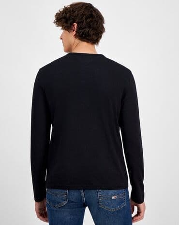 çiyə yağı nədir: Futbolka, Tommy Hilfiger, M (EU 38), rəng - Qara — 4