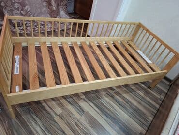 ikea baku: Oğlan və qız üçün, Çarpayı, Bazasız, Matras ilə, Siyirməsiz — 1