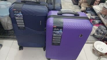 Maskalar, eynəklər: Sərt korpuslu səyahət çamadanları və kosmetik çantalar dəsti - — 6