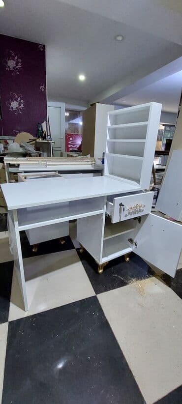 стол для маникюра: Yeni, Manikür üçün masa, Güzgüsüz — 6