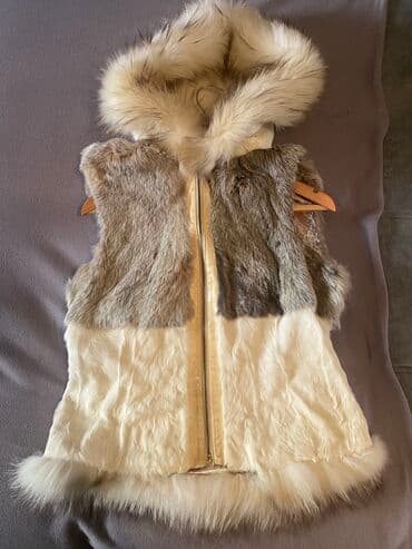 баку седерек шубы: Шуба, S, цвет - Белый — 1
