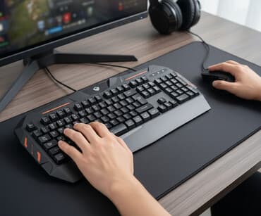 pubg mobile aksesuar: MeeTion oyun aksesuarları seti - Klaviatura: Tam ölçülü, sayısal — 1