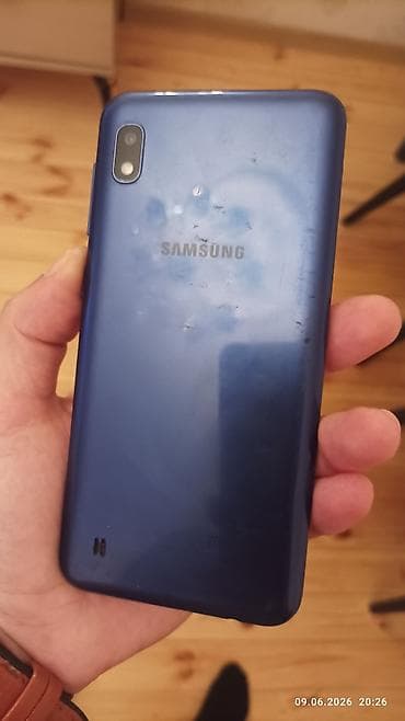 samsung note 9: Samsung Galaxy A10, 32 GB, rəng - Mavi — 3