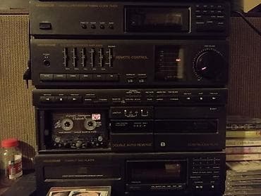 Karaoke: Universum audio sistemi – tam funksional Hi-Fi qülləsi Komponentlər — 1