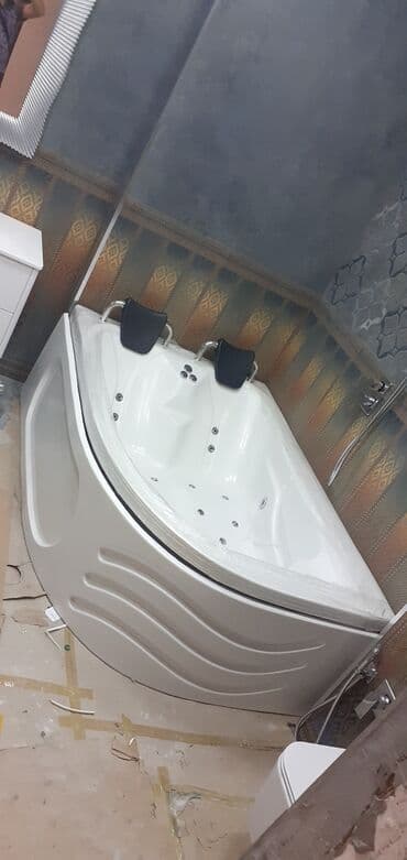 Duş başlıqları: Yeni Cakuzi vanna Motorlu, Plastik, Ödənişli çatdırılma — 2