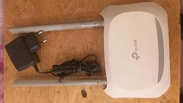 TP-Link simsiz Wi‑Fi router Xüsusiyyətlər: - İki ədəd çıxarıla bilən