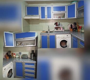 qaz ve aspirator: *gül1* Mətbəxt Mebeli *250₼* Ölçü:təxmini -2×280 ☑️Aspirator və Moyka — 1