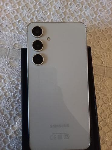 iphone x batarya orjinal: Samsung Galaxy S24 FE, rəng - Ağ, İki sim kartlı — 5