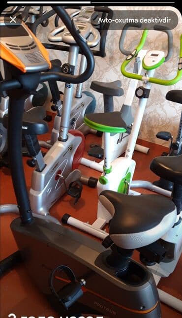 Velotrenajor ela vəziyyətdə. Bir çox velotrenajor Xizək Veloxizekler