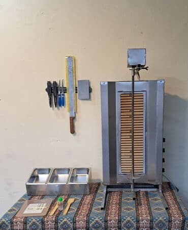 dönər aparatı qiyməti: Elektrik, 4 gözlü, Bıçaq ilə — 1