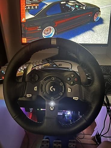 logitech g20: Logitech G920 sükan və pedal seti + Logitech Driving Force Shifter - — 1