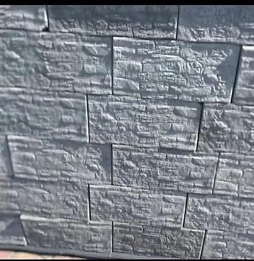 divar paneli qiyməti: Üzlük daş panelləri – dekorativ beton/daş teksturalı fasad və interyer — 8
