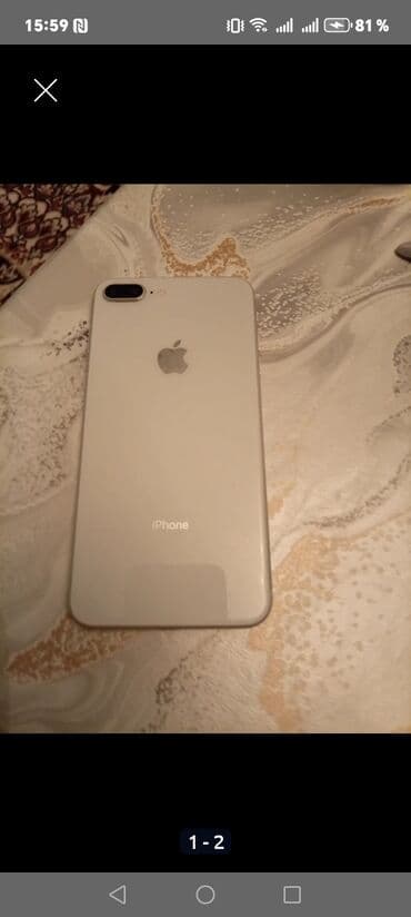 Foto və videokameralar: IPhone 8 Plus, Ağ, Simsiz şarj — 1