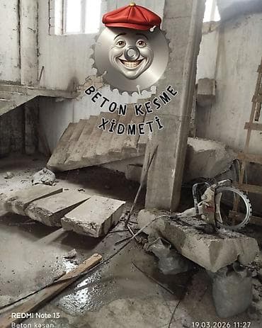 ayna qapı: Beton kəsimi və deşmə xidməti - Armaturlu/armatursuz beton, monolit — 4