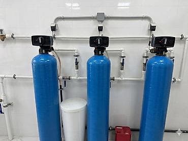 Sənaye tipli su təmizləmə və yumşaltma sistemi - 3 ədəd kompozit — 1