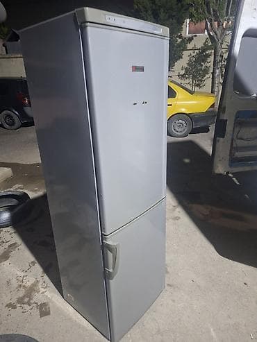 Soyuducular: İşlənmiş 2 qapılı Swizer Soyuducu Satılır, rəng - Boz — 1