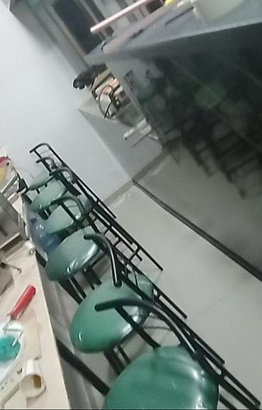 Stullar ilə, Düz masa, 8 nəfər, Azərbaycan