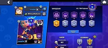 brawl stars account: Brawl Stars hesabı – aktiv və inkişaf etmiş profil Ümumi məlumat: - — 3