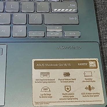 kontakt home notbuk: ASUS VivoBook noutbuku Texniki xüsusiyyətlər: - Prosessor: AMD Ryzen — 5