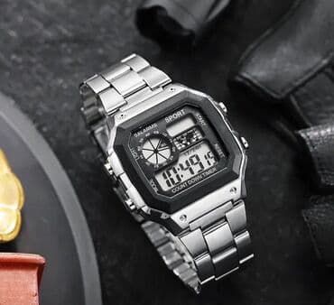Qol saatları: Yeni, Qol saatı, Casio, rəng - Gümüşü