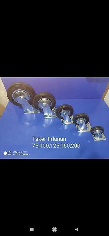 gidrafon temiri: Teker — 1