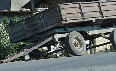 kamaz su maşını: Kənd təsərrüfatı üçün 2 oxlu qoşqu araba - Tip: Traktor üçün qoşqu - — 2
